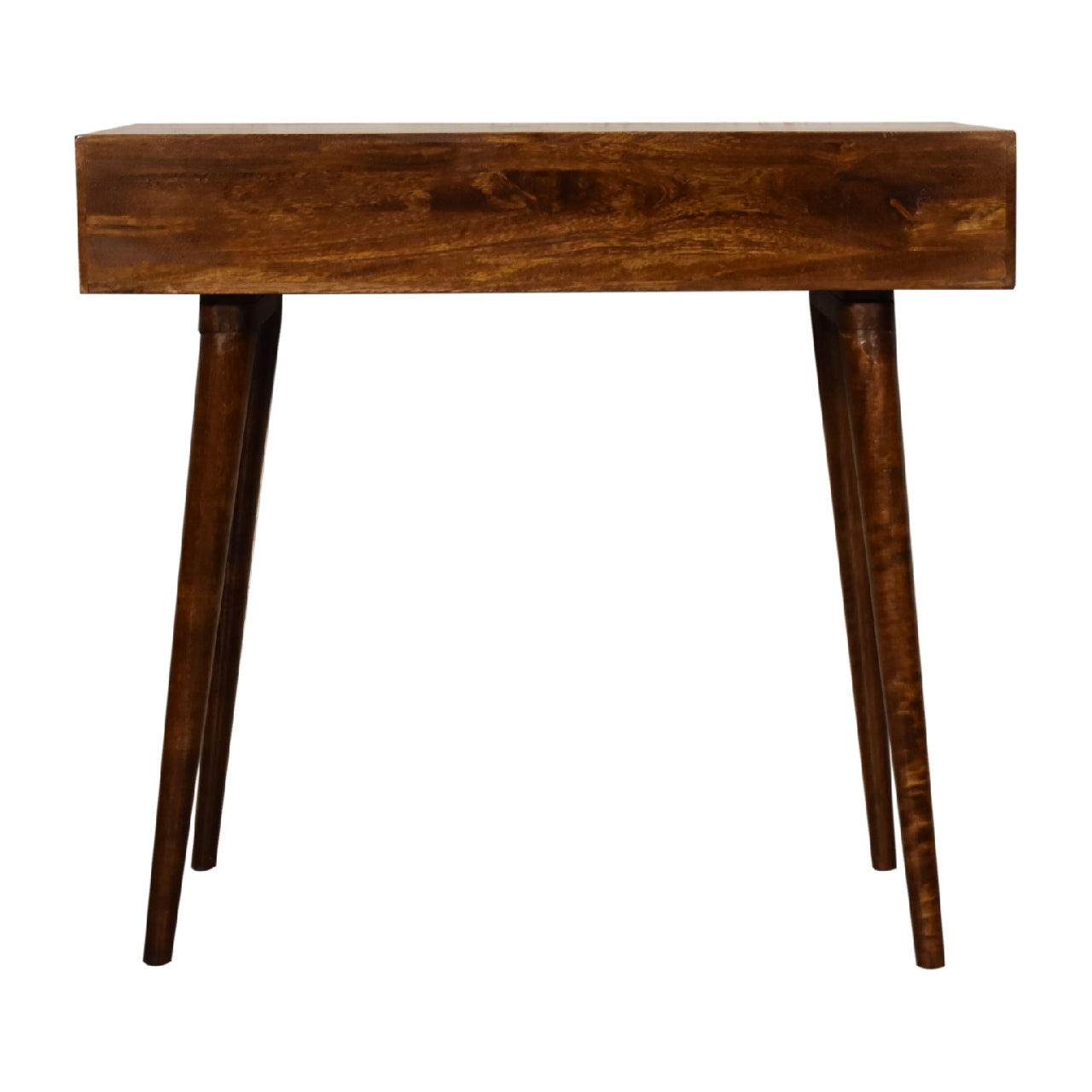 Lille Chestnut Writing Desk | Hand-Carved