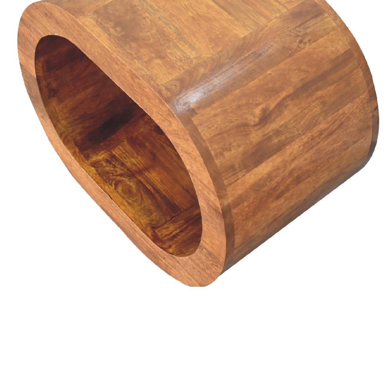 Amaya Bedside Table | Chestnut Solid Mango Wood