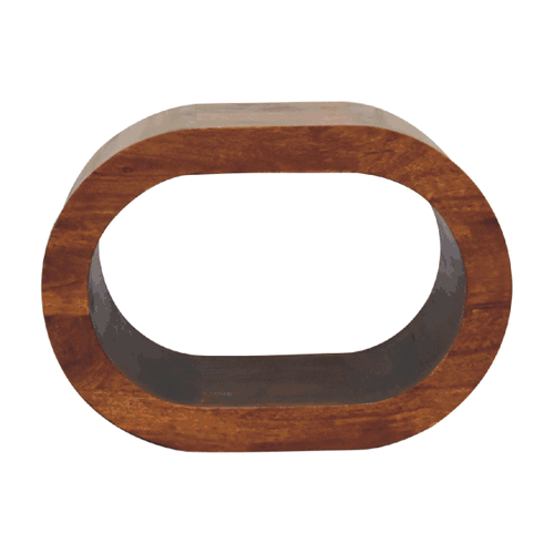 Amaya Bedside Table | Chestnut Solid Mango Wood