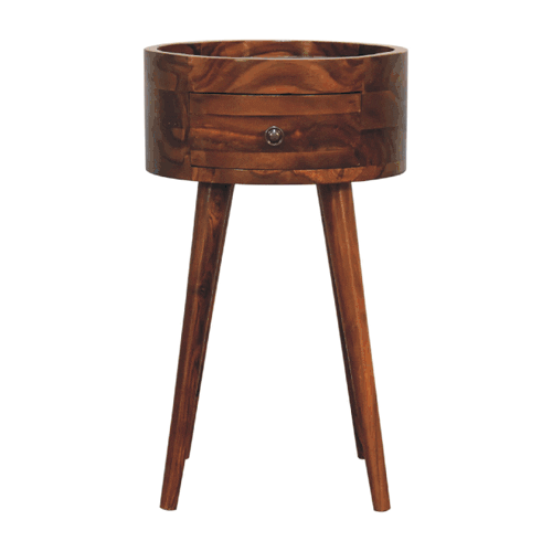Alina Honey Bedside Table