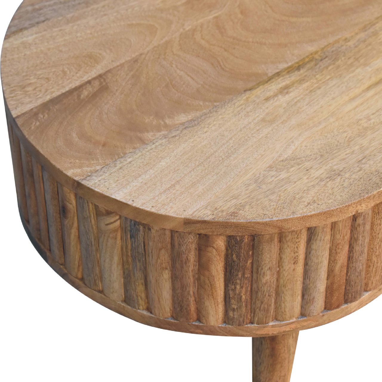 Stripe Coffee Table | Oak-Ish Solid Mango Wood