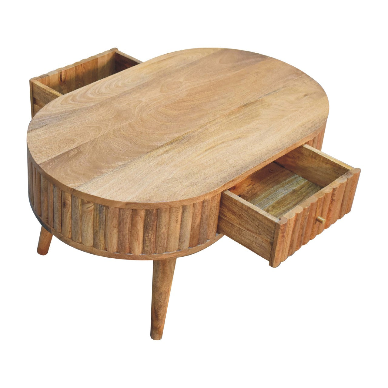 Stripe Coffee Table | Oak-Ish Solid Mango Wood