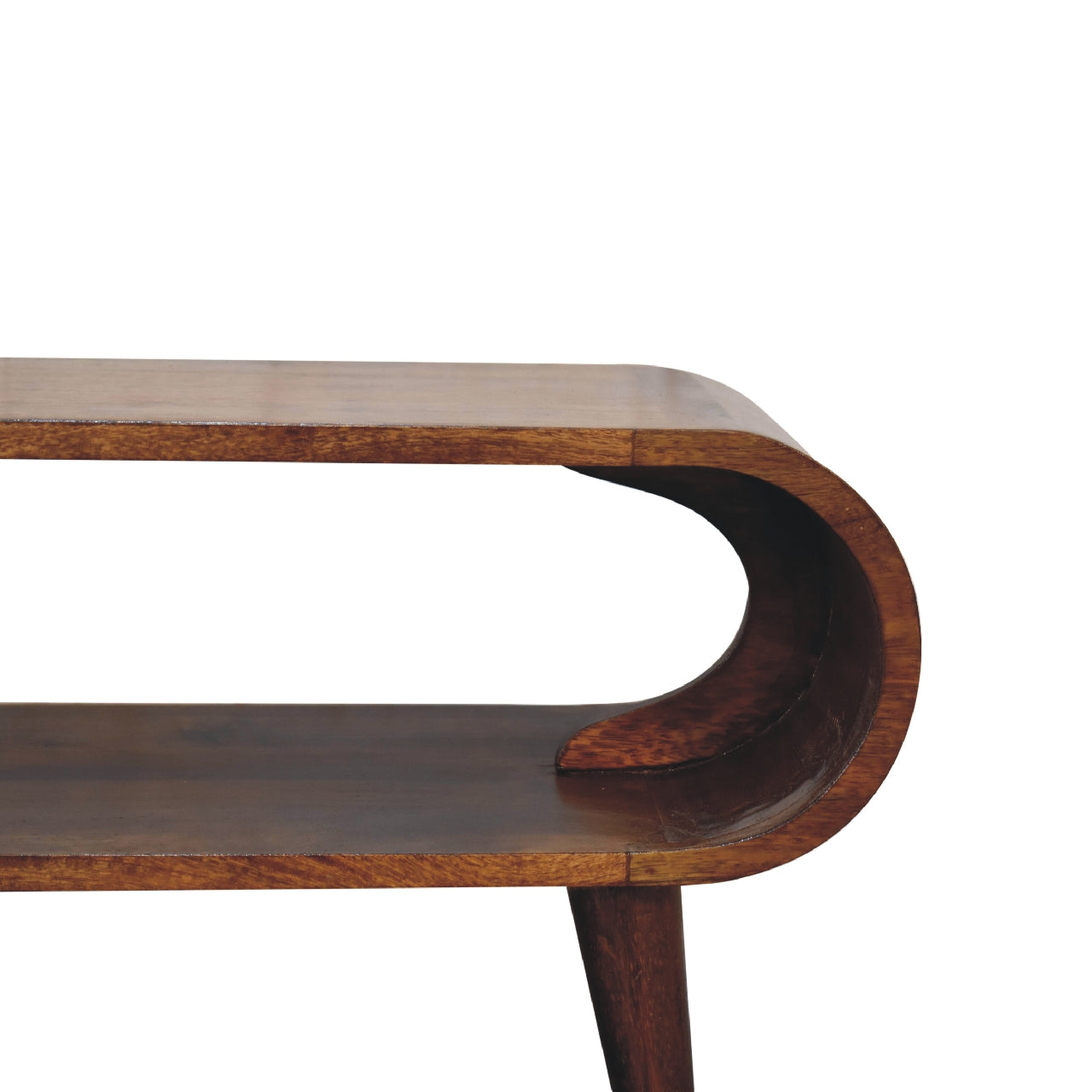 Amaya Nordic Style Coffee Table | Chestnut Mango Wood