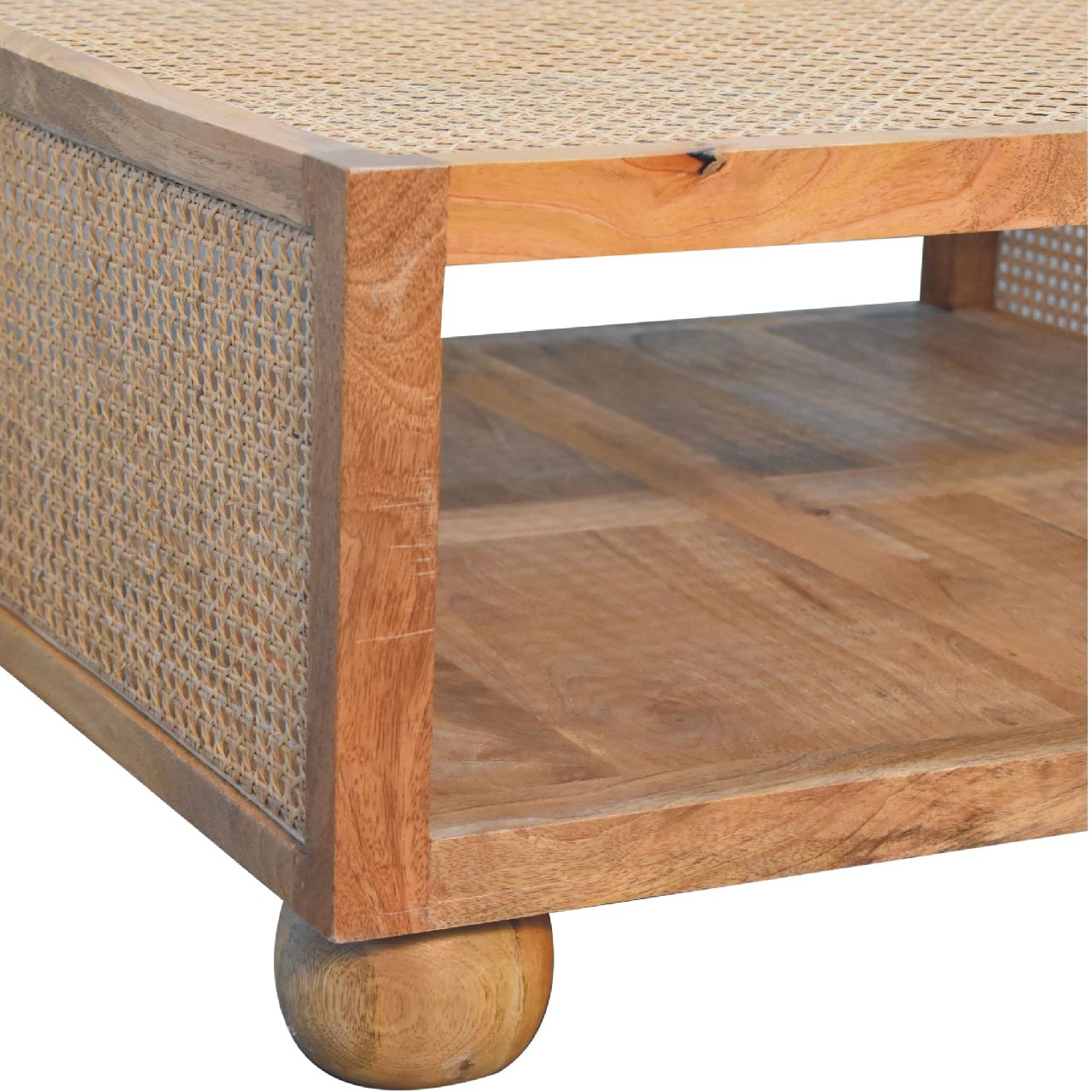 Larissa Large Coffee Table | Oak Mango Wood