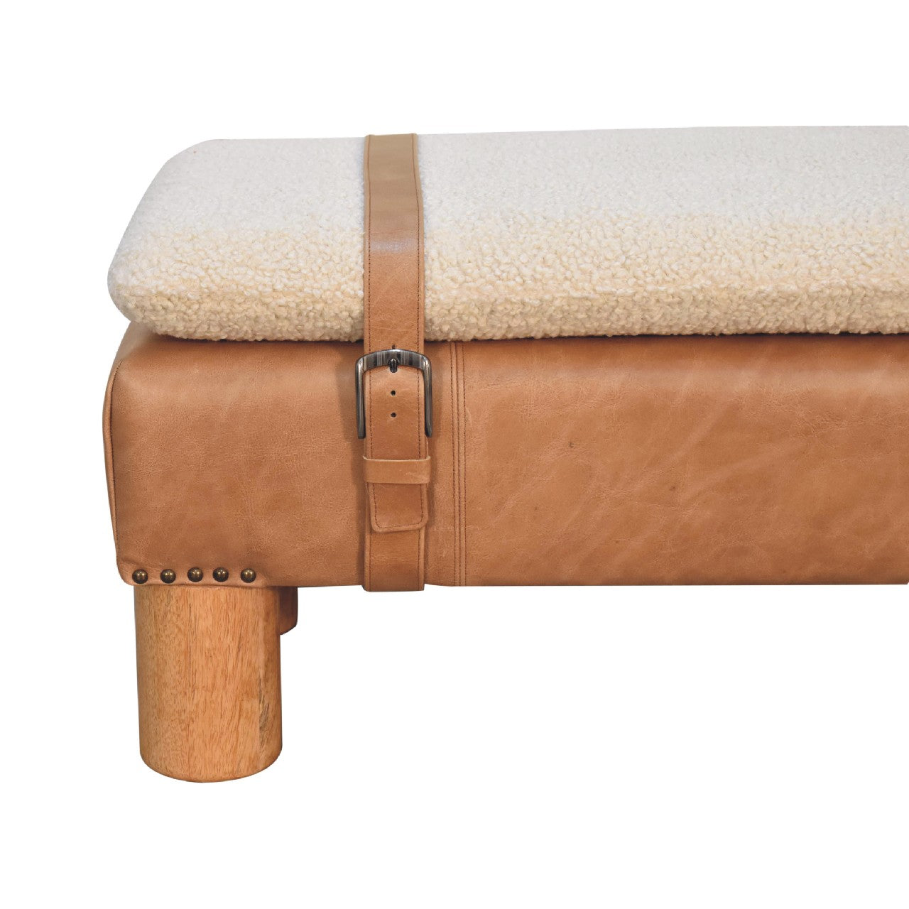 Strapped Cylinder Bench