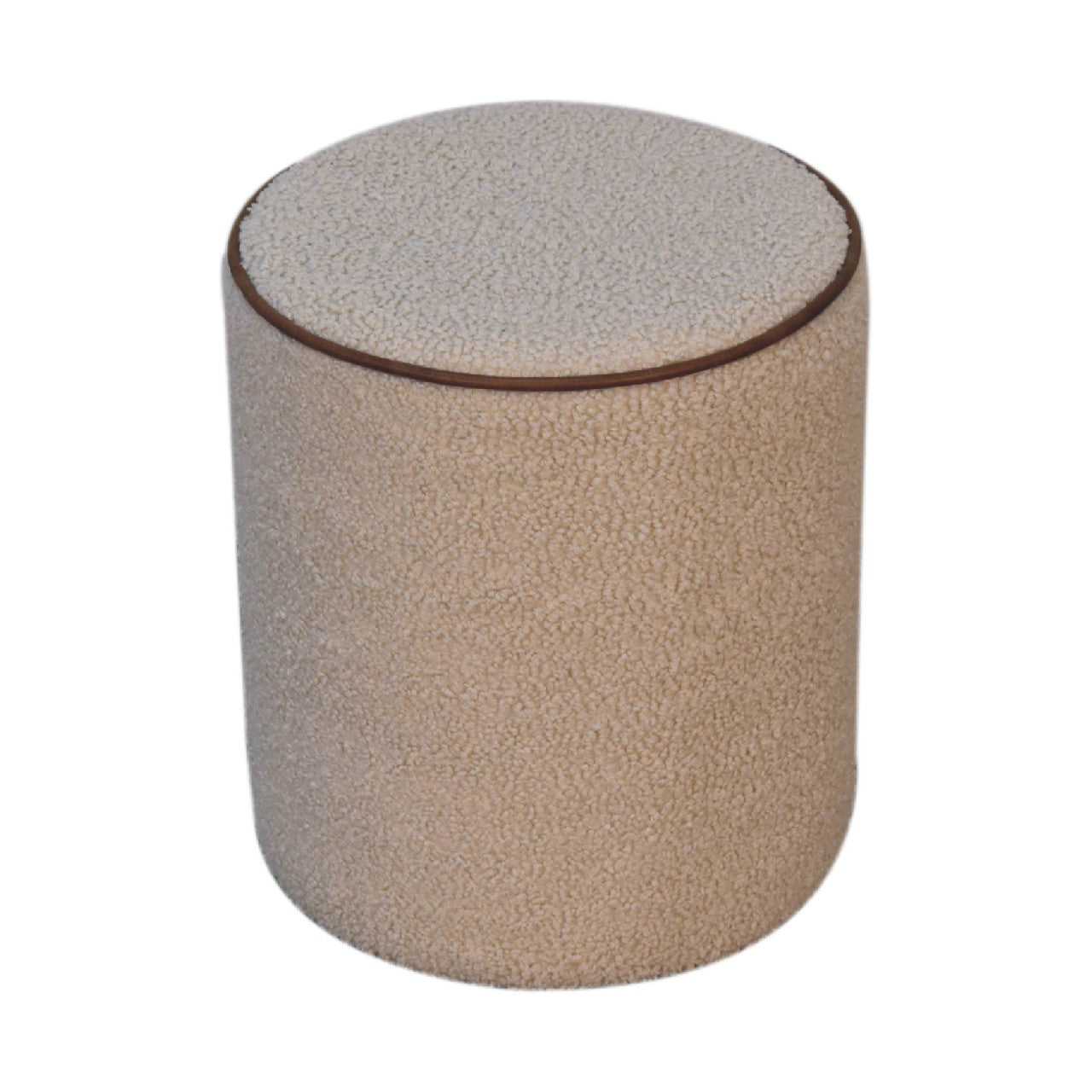 Serenity Round Footstool | Boucle
