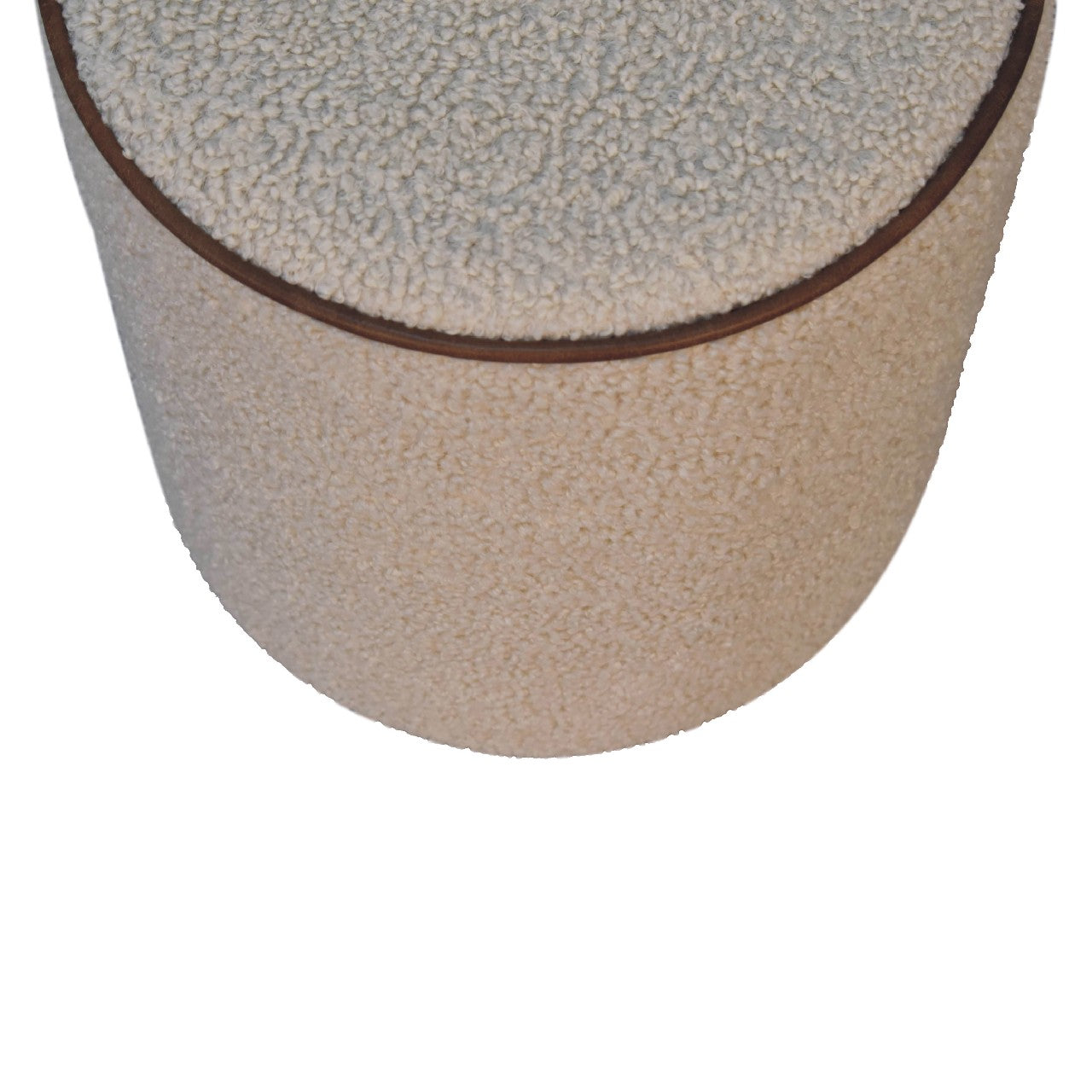 Serenity Round Footstool | Boucle