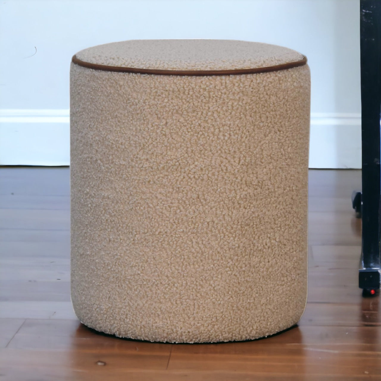 Serenity Round Footstool | Boucle