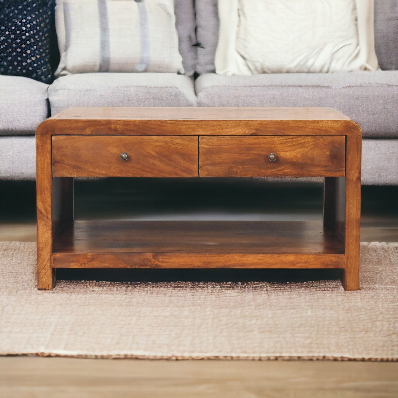 Aspen Coffee Table | Chestnut Solid Mango Wood