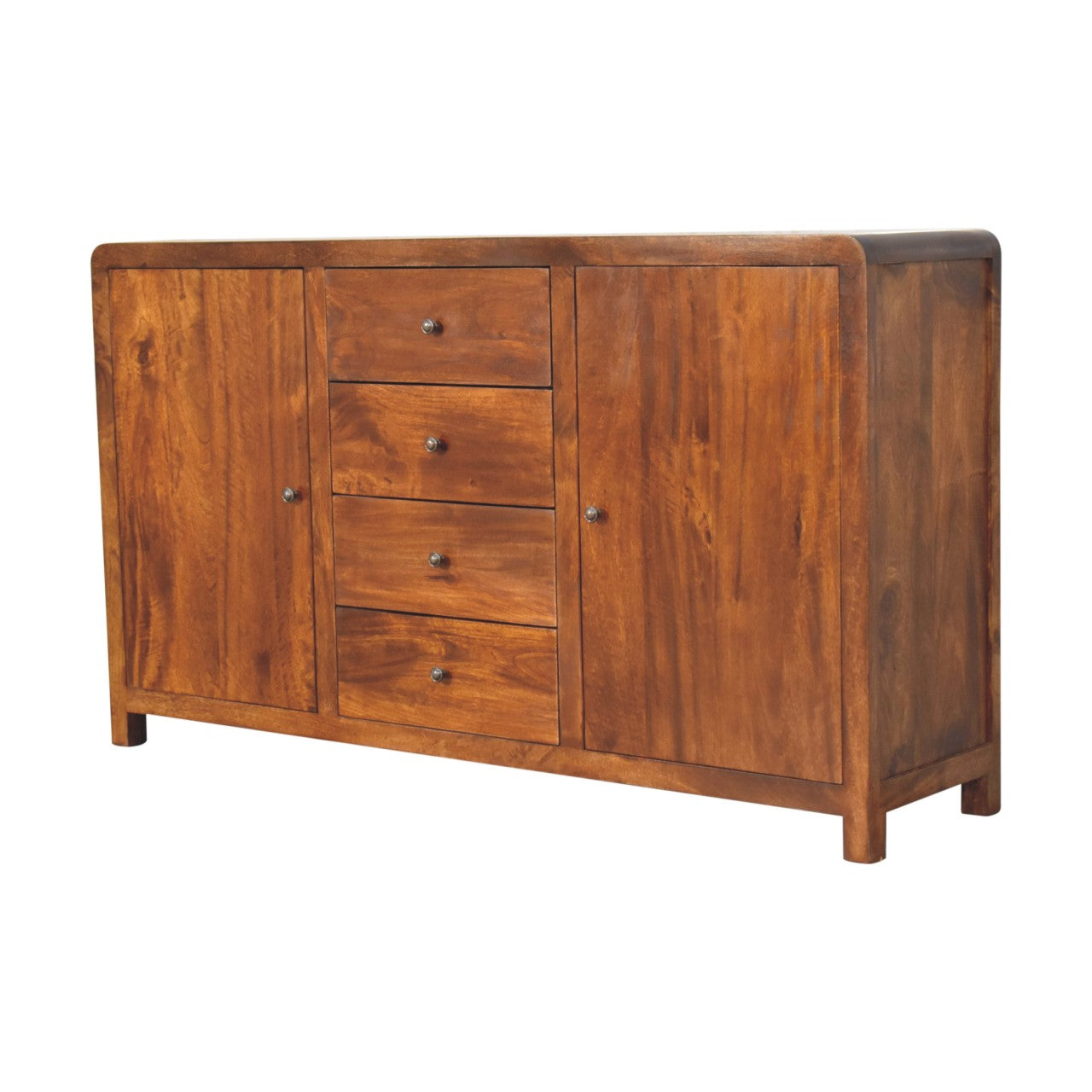 Aspen Sideboard Chest of Drawers | Chestnut Solid Mango Wood