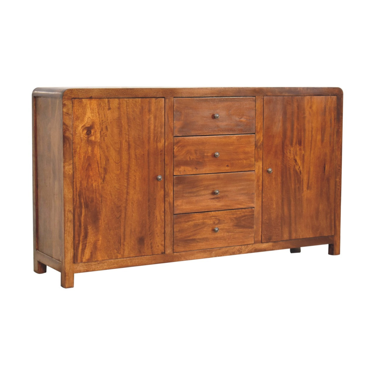 Aspen Sideboard Chest of Drawers | Chestnut Solid Mango Wood