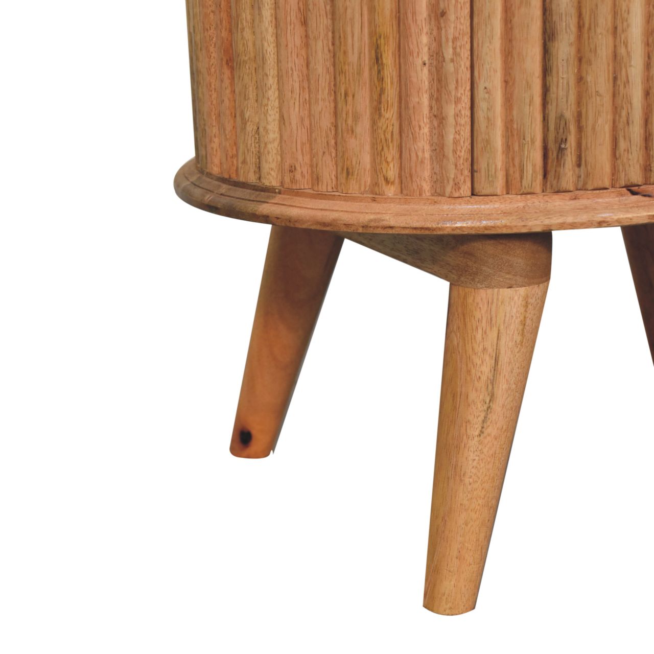 Soba Nordic Bedside Table | Oak Mango Wood