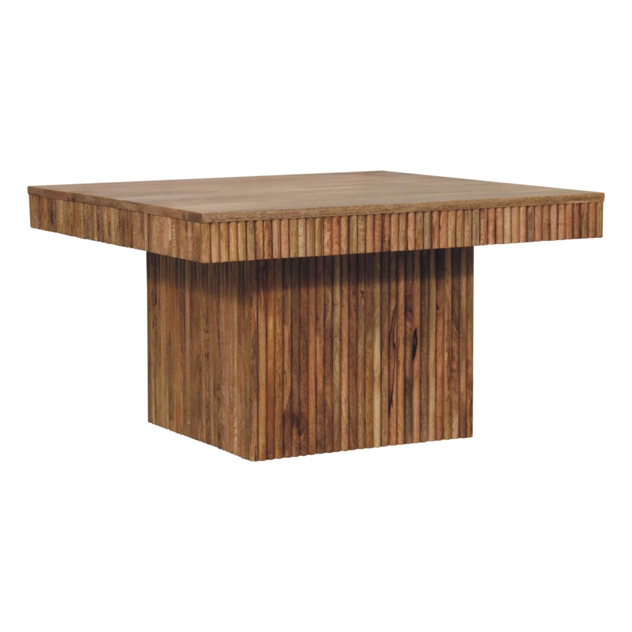 Soba Chunky Coffee Table | Oak Solid Mango Wood