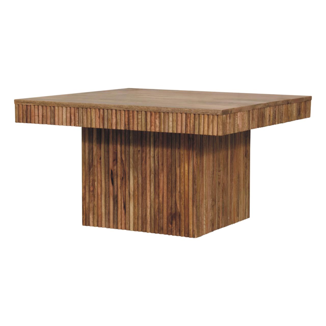 Soba Chunky Coffee Table | Oak Solid Mango Wood