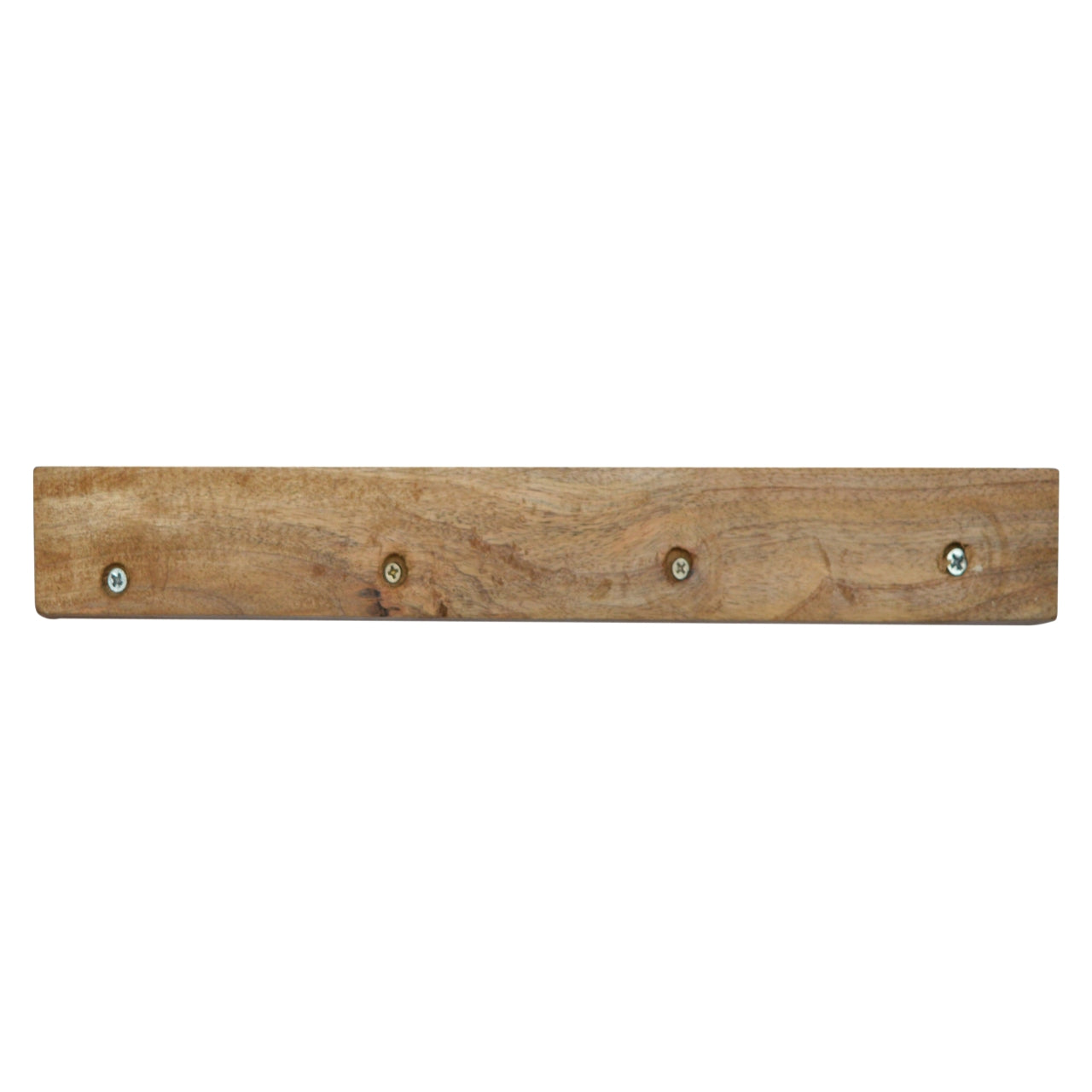 Solid Wood Wall Mounted Bedside Table | Oak-Ish Mango Wood Wall-Mounted
