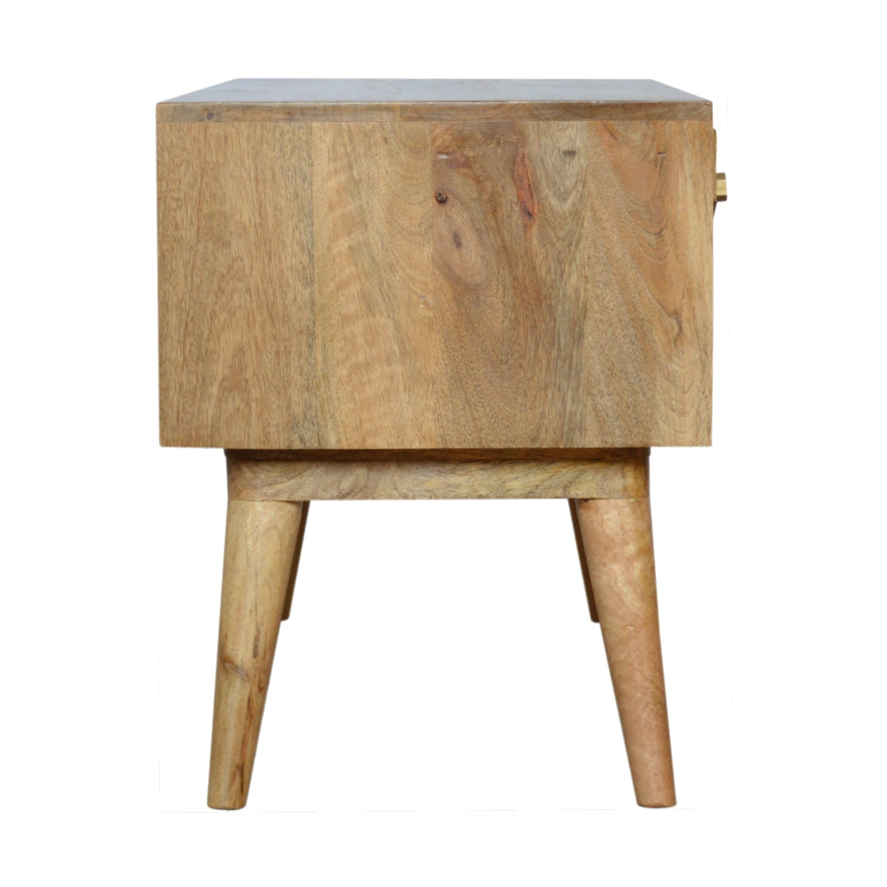 Oak-ish Diamond Bench | Hand-Carved