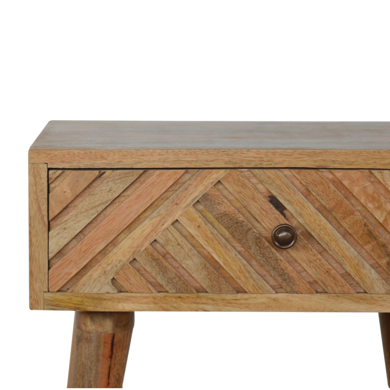 Lille Bedside Table | Hand-Carved