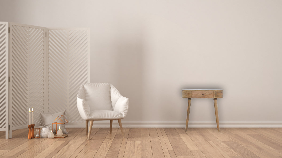 Albion Console Table | Oak Solid Mango Wood