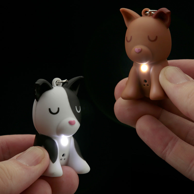 LED Light & Sound Keyring - Dog Squad