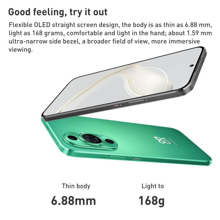 HUAWEI nova 11 FOA-AL00, 60MP Front Camera, 256GB, China Version