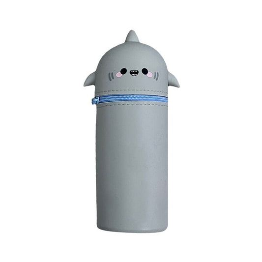 Adoramals Archie the Shark Silicone Upright Pencil Case