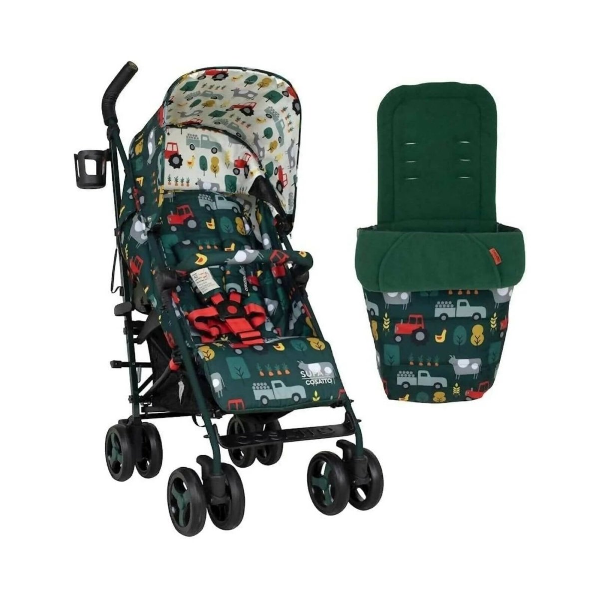 Cosatto Supa 3 Stroller - Old MacDonald