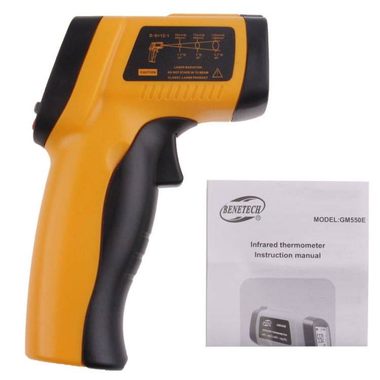 BENETECH GM550E Digital Infrared Thermometer(Yellow)