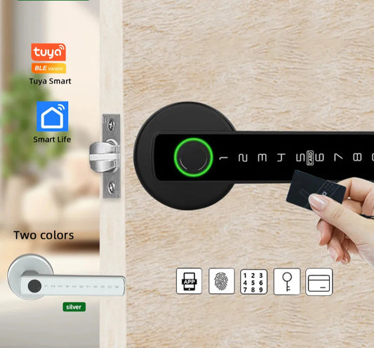 Digital Electronic Lock with Password/Key/IC Card/ Smart Life