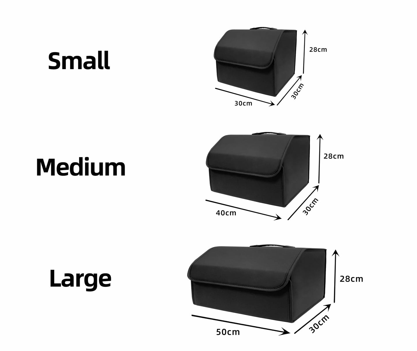Car Organizer Trunk Storage Bag Large Capacity