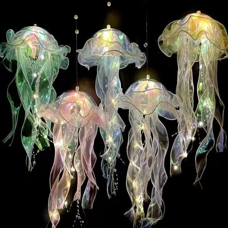 Jellyfish Night Light Lamp Portable