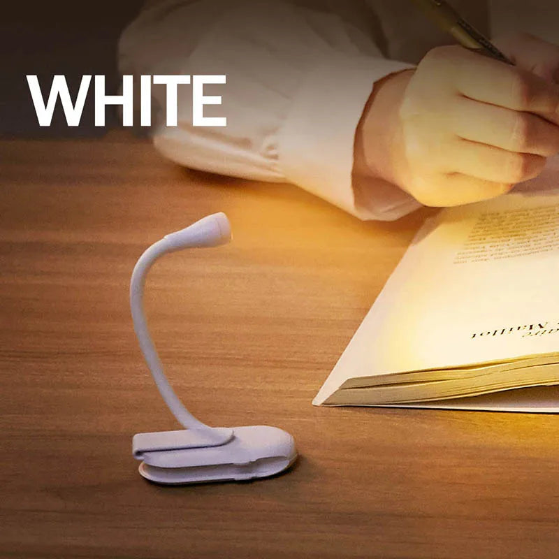 Portable LED Book Lights USB Rechargeable Eye Protection