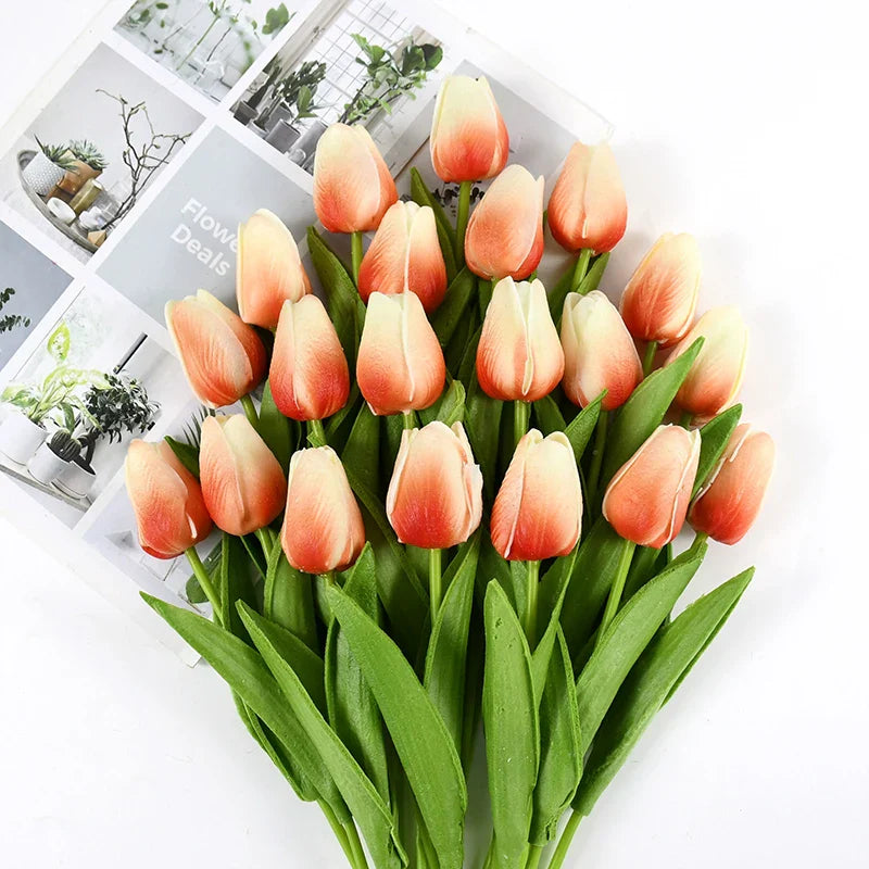 Tulip Flower Artificial Tulip Bouquet