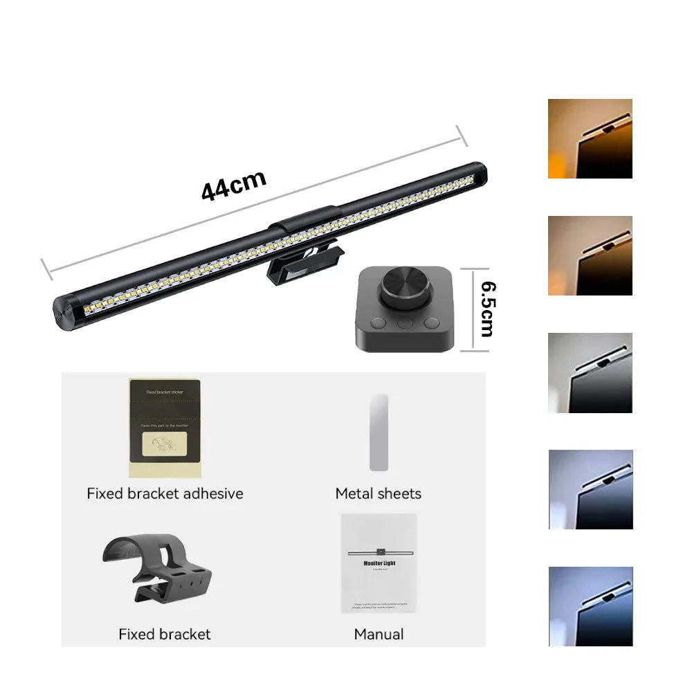 Eye-Care Dimming Lighting Table Lamp for Work/Gaming