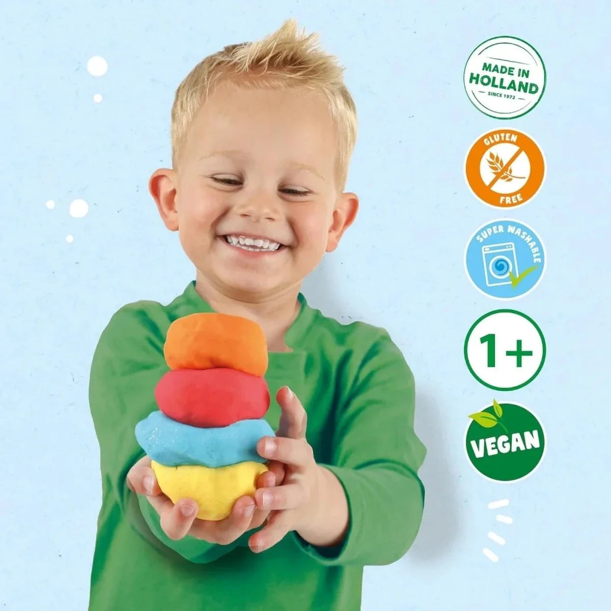 SES Creative Feel Good Glow Dough 4x90g