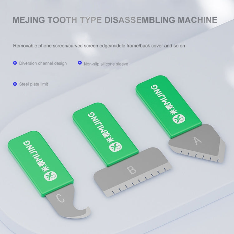 Mijing ABC Multipurpose Tooth-Type Professional LCD Screen Dismantling Tool Set