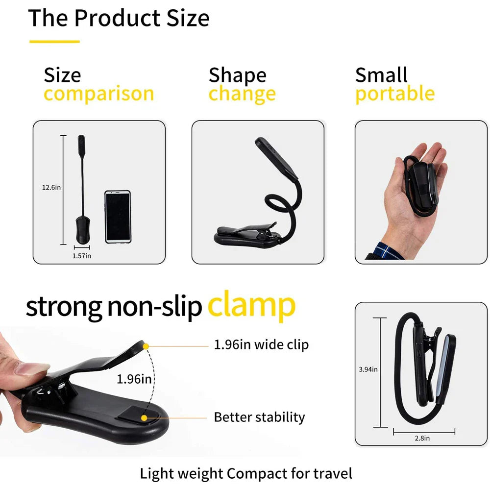 Rechargeable Reading Light