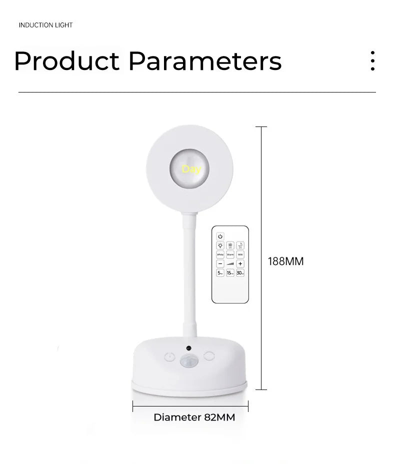 Rechargeable Picture Light with Remote – 3-Colour LED Wall Spotlight