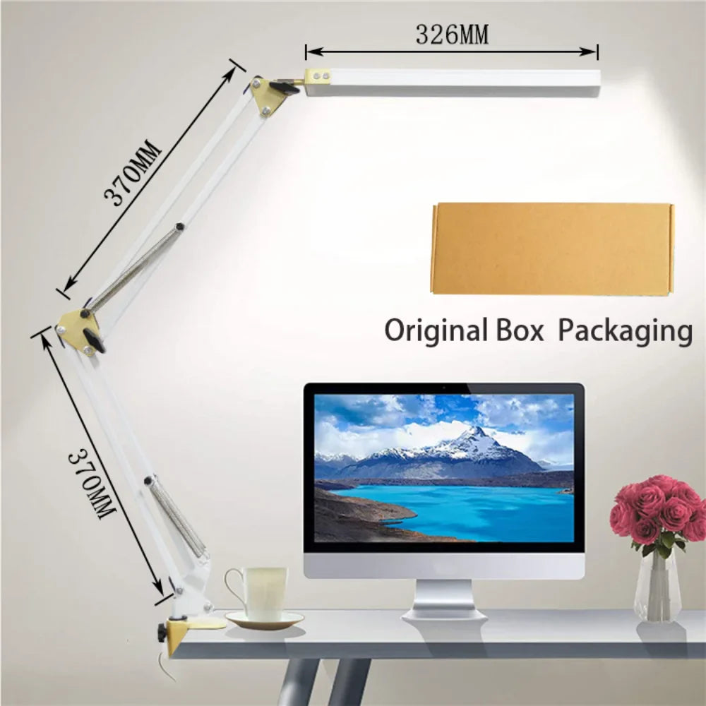 LED Desk Lamp with Clamp 10W