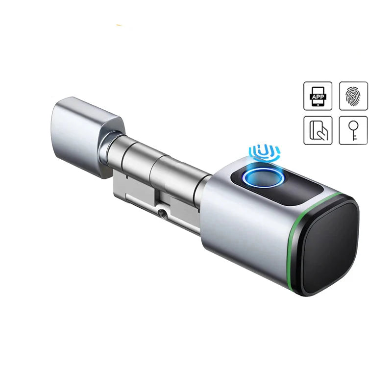 Smart Lock With Tuya Bluetooth Fingerprint Card Include