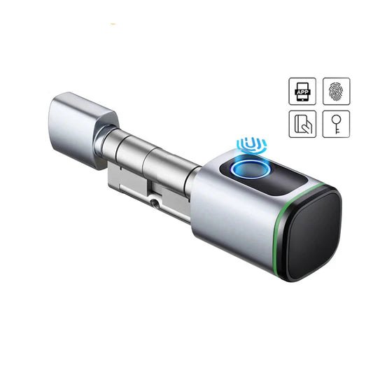 Smart Lock With Tuya Bluetooth Fingerprint Card Include