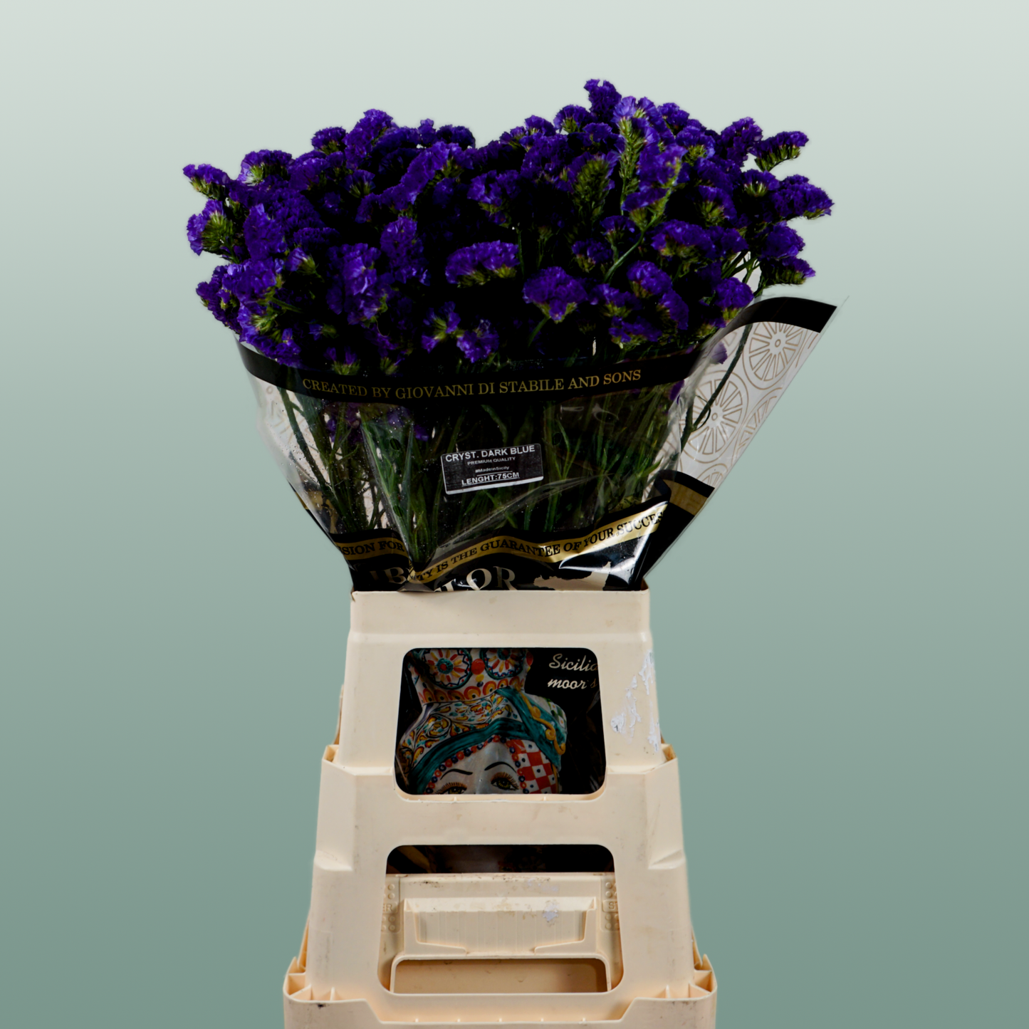 Limonium Statice Crystal Dark Blue (25 Stems)