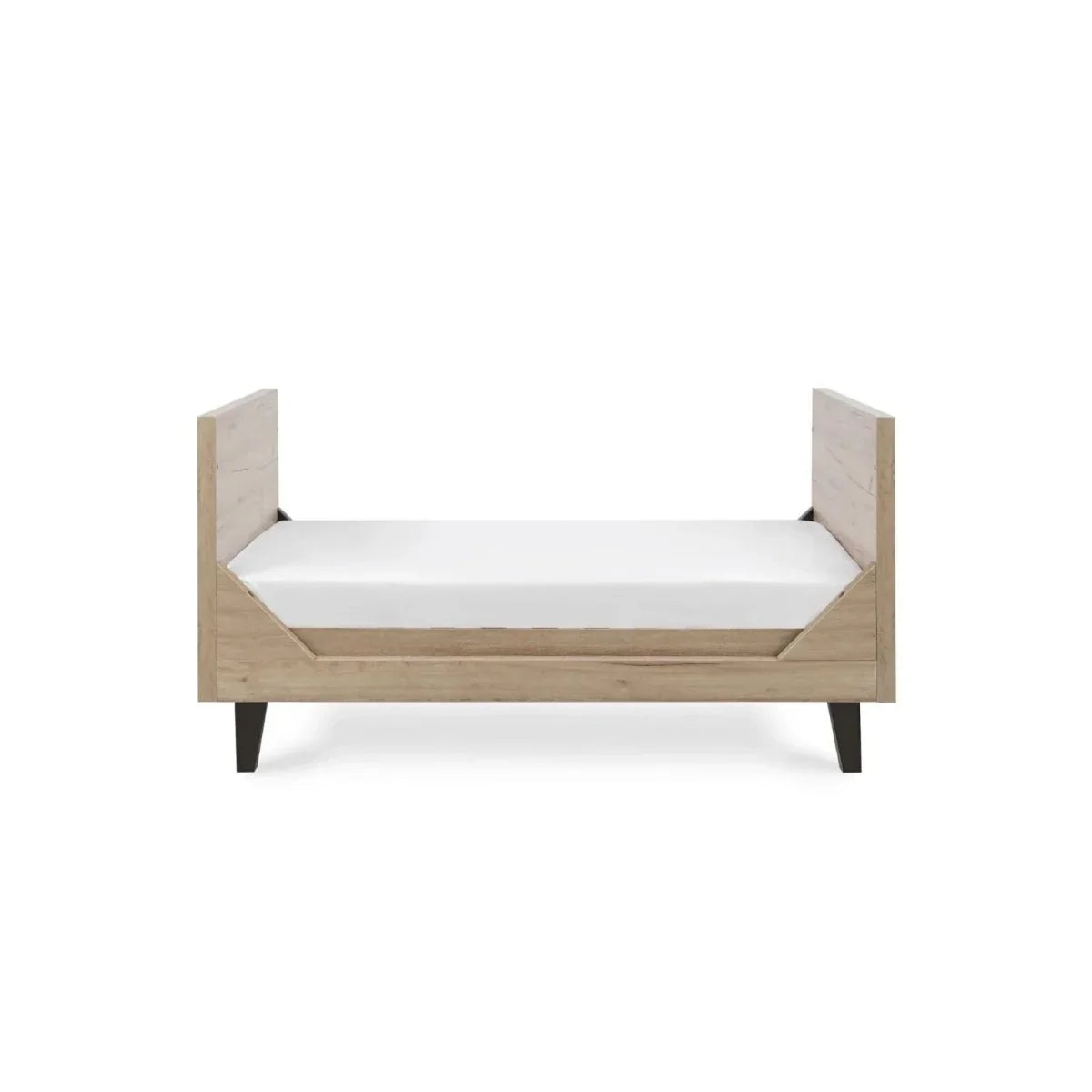 Tutti Bambini Como Cot Bed - Distressed Oak/Slate Grey