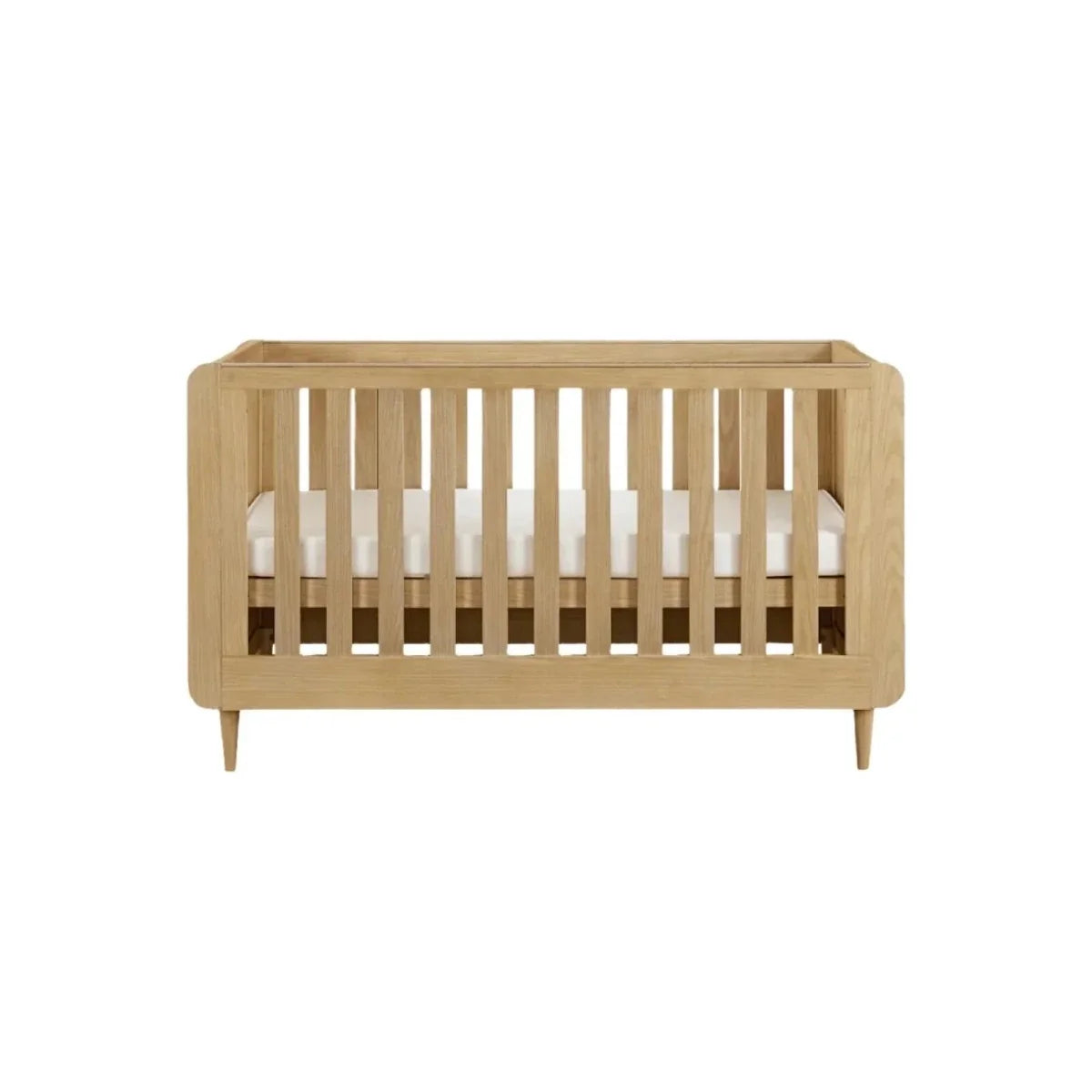 Tutti Bambini Japandi Cot Bed - Light Oak