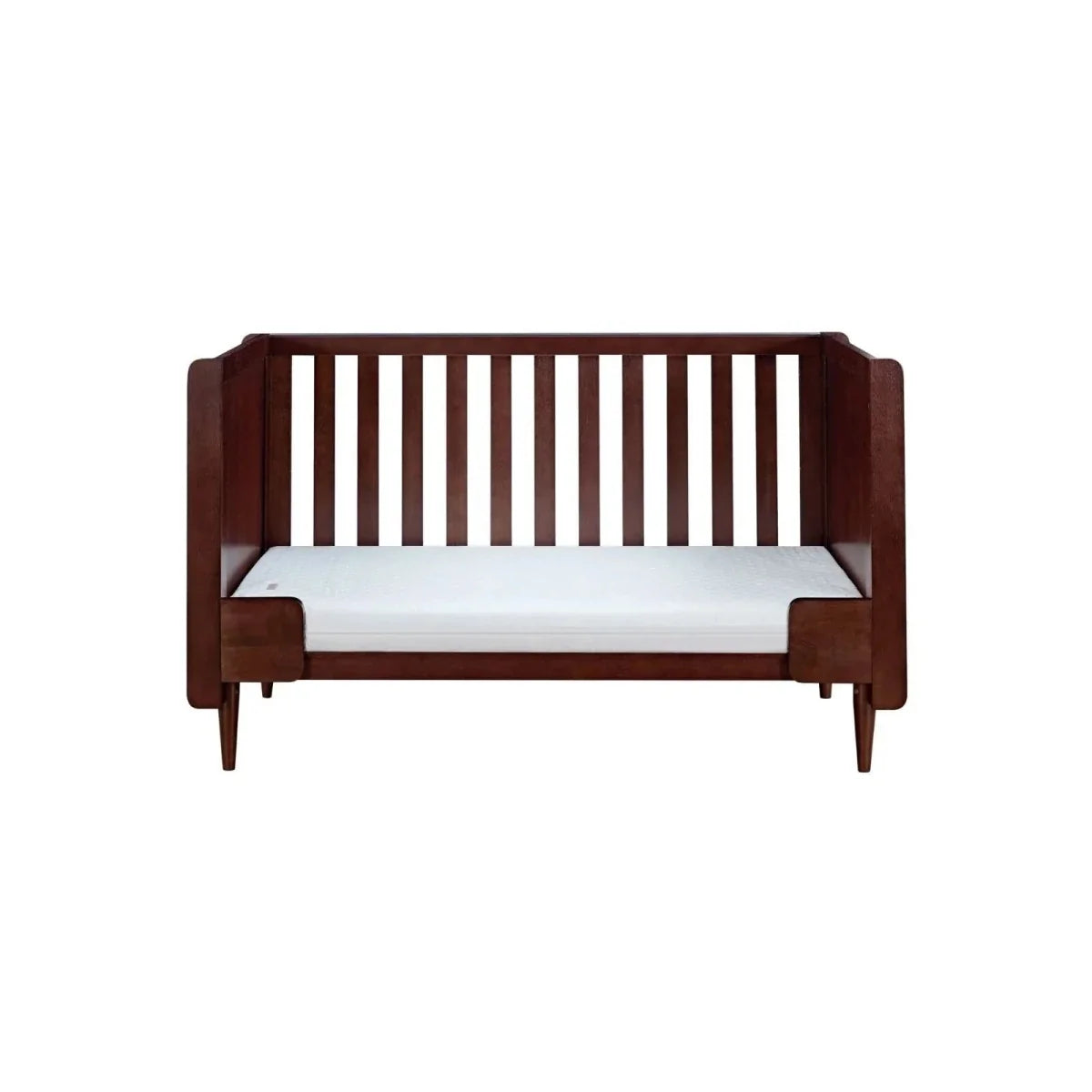 Tutti Bambini Japandi Cot Bed - Warm Walnut