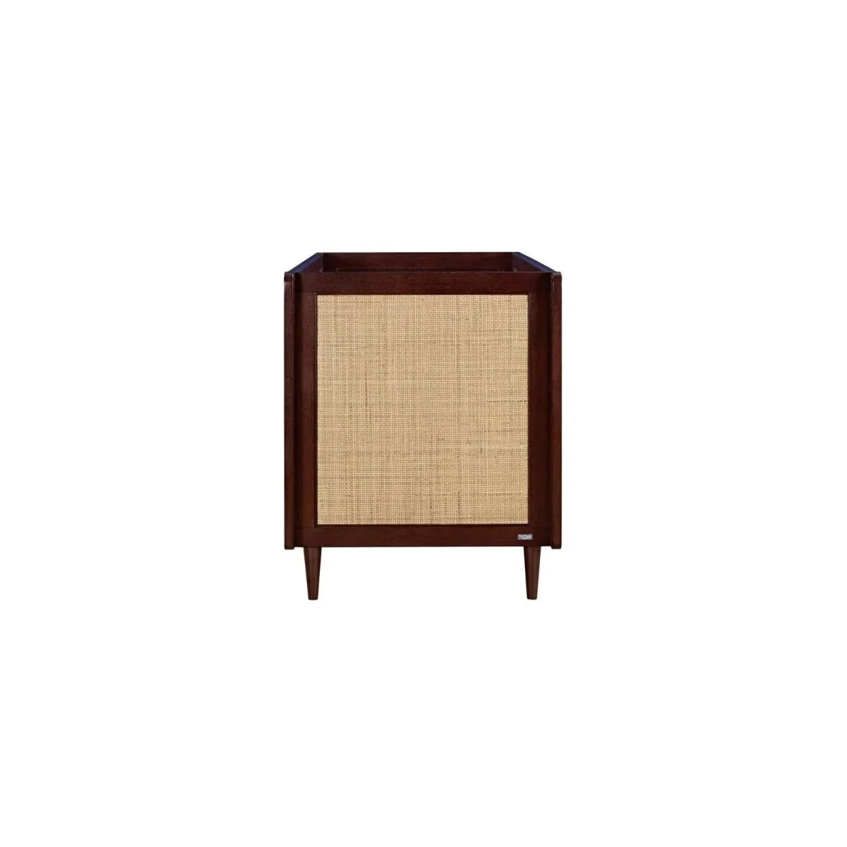 Tutti Bambini Japandi Cot Bed - Warm Walnut