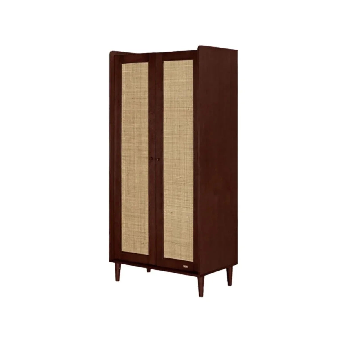 Tutti Bambini Japandi Wardrobe - Warm Walnut