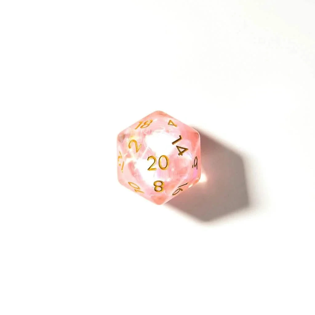 Fae Whisper | Soft Edge Dice | Acrylic | 7 Piece Set