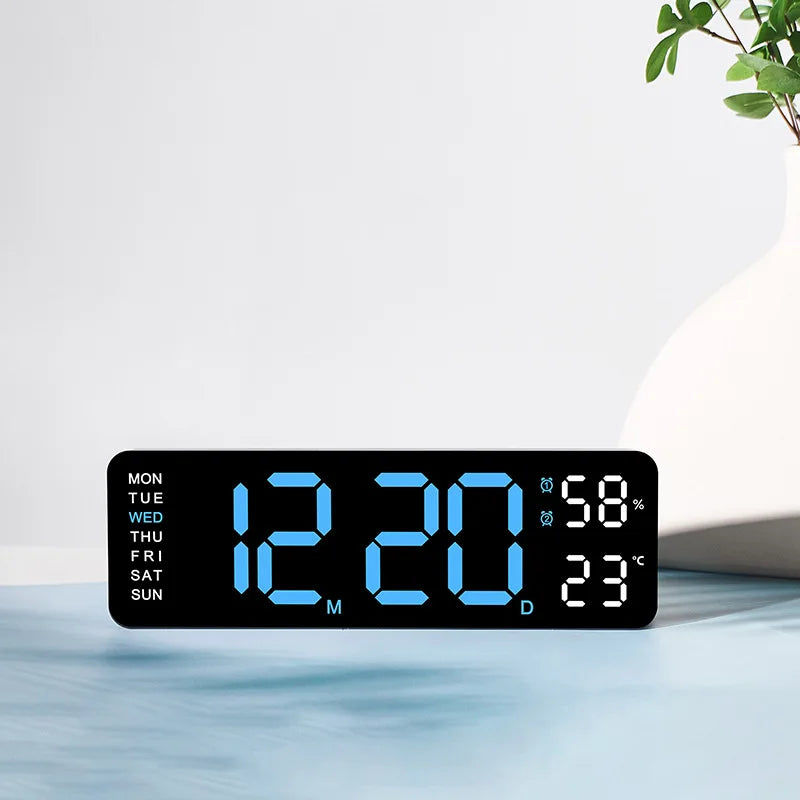 USB Powered Large Digital Wall Clock 9 Inch