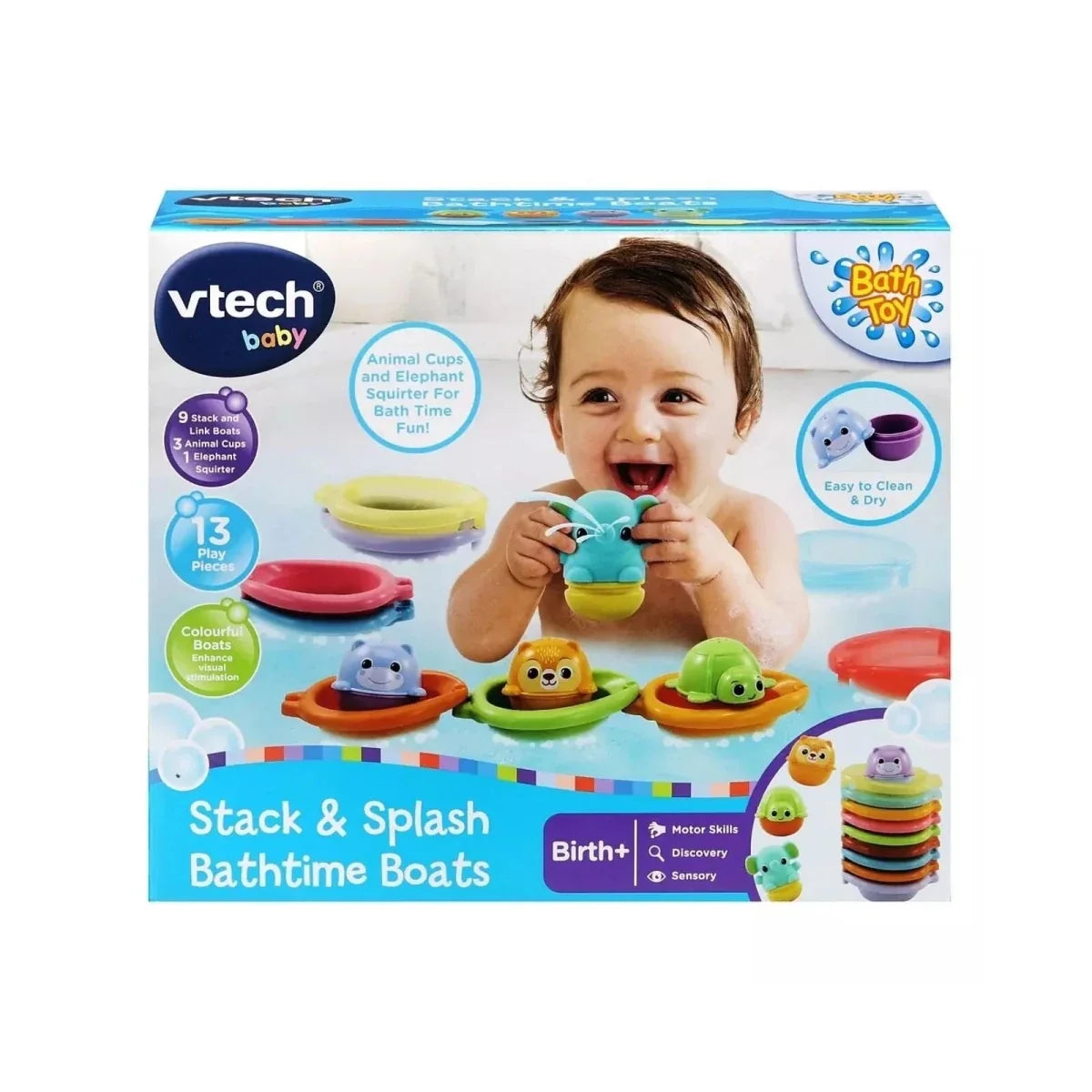 Vtech Stack & Splash Bathtime Boats