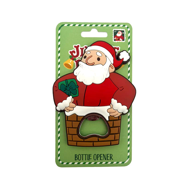Jingle Bunch Christmas PVC Bottle Opener